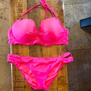 Hot Pink Victoria’s Secret bikini